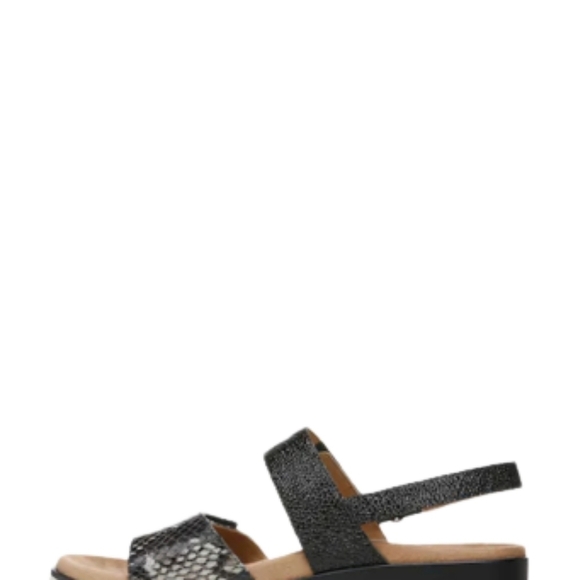 Vionic Brielle sporty leather strap chunky platform sling back sandal size 6.5 - Picture 9 of 10